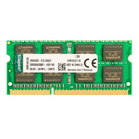 Memoria Sodimm 4gb Ddr3 1600 Kingston Lv