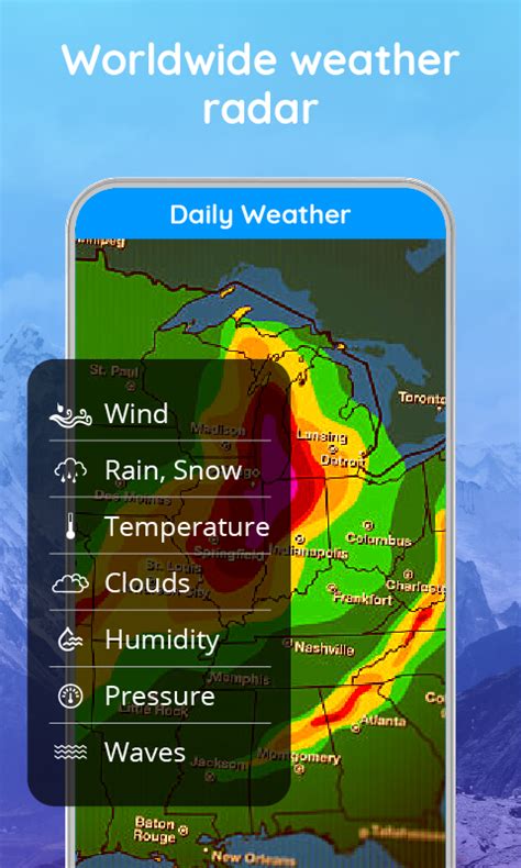 Android 용 Local Weather Forecast Weather Radar and Wind Map 다운로드