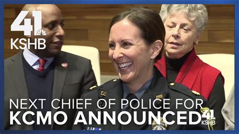 Stacey Graves Named Kcmo Chief Of Police Youtube