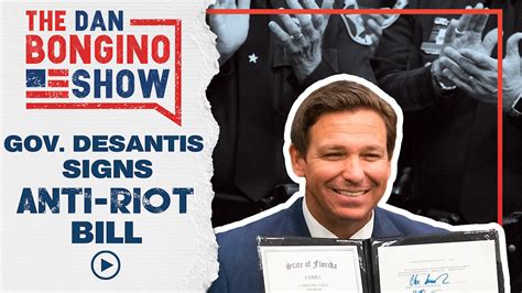 Gov Desantis Signs Anti Riot Bill