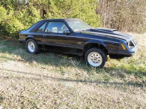 Dark Academy Blue 1983 Ford Mustang