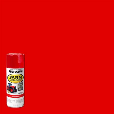 Reviews For Rust Oleum Oz Farm Implement Toolbox Red Enamel Spray