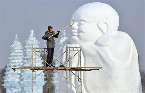 Art Now and Then: Snow Sculpture