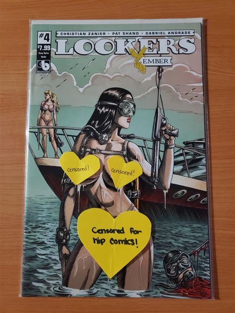 Lookers Ember 4 Sexy Spies Nude Variant Cover Comic Books Modern