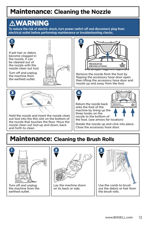 Bissell Proheat Carpet Cleaner Manual