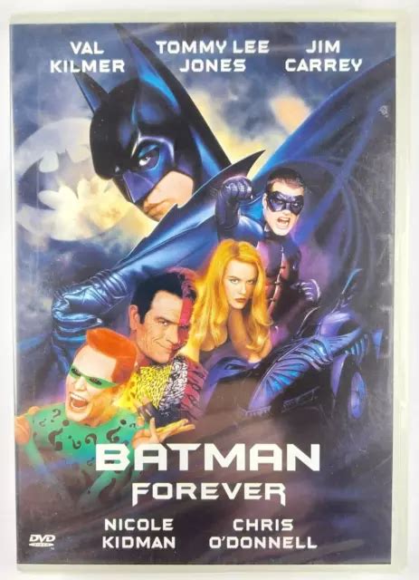 DVD BATMAN FOREVER Val Kilmer Tommy Lee Jones Jim Carrey DVD Zone 2 PAL