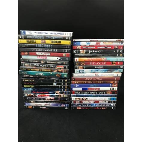 LOT OF 40 DVD'S POPULAR TITLES