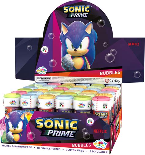 Sonic Bubbles | Dulcop - The soap bubbles of Sonic The Hedgehog