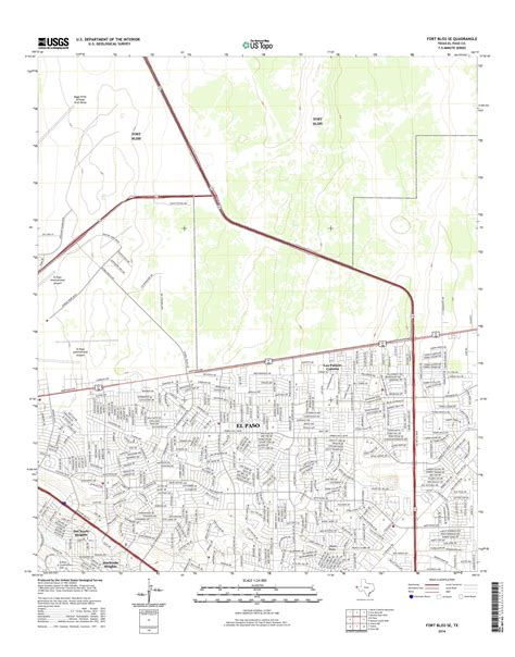 East Fort Bliss Map