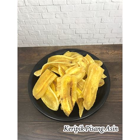 Jual Gram Keripik Pisang Asin Keripik Pisang Original Keripik