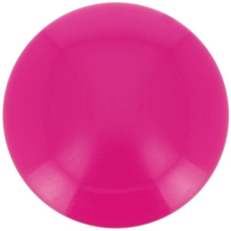 Cabochon Rond En R Sine Opaque Mm Fuchsia X Perles Co