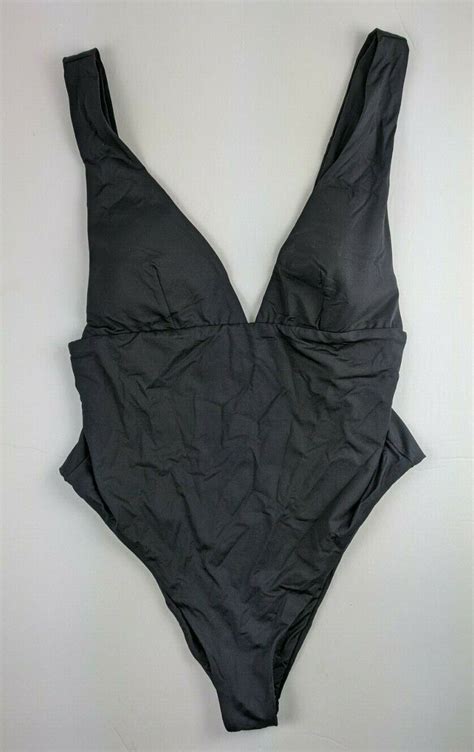 Eberjey Vivian One Piece Swimsuit Black Women S Med Gem