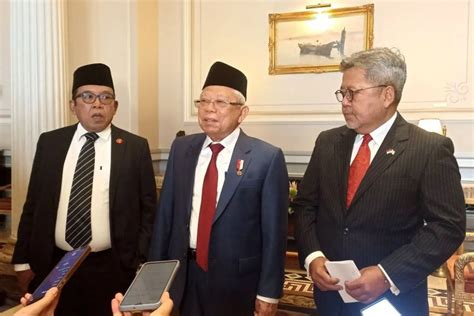 Kementerian Pilpres Wapres Maruf Amin Ingatkan Para Menteri