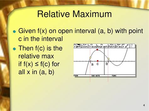 Ppt Relative Extrema Powerpoint Presentation Free Download Id500579