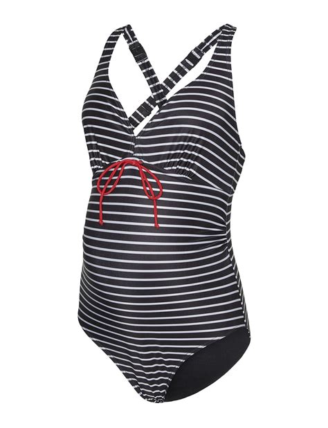 Mamalicious Mlnewjose Stripe Swimsuit Recycled A Swimsuits Boozt