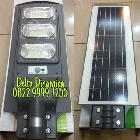 Jual Lampu Jalan Solar Cell Watt Pjuts W Pju Led All In One