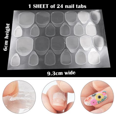 Press On Nail Application Kit Adhesive Nail Tabs Supreme Nails