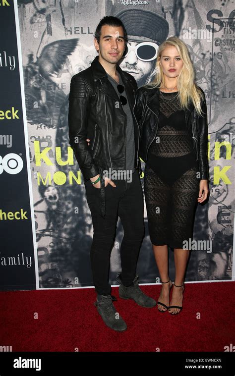 Hbo Kurt Cobain Montage Of Heck Los Angeles Premiere Featuring Nick Simmons Rebecca Szulc