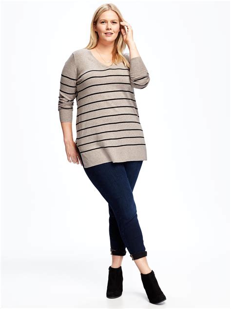 Relaxed Plus Size V Neck Tunic Old Navy