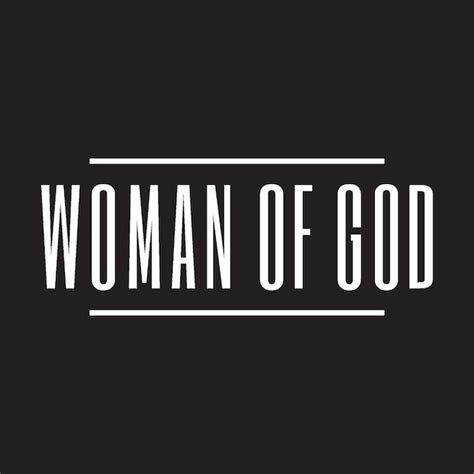 Premium Vector | Woman of god Vector T shirt Design Black Background