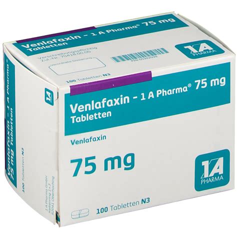 Venlafaxin A Pharma Mg Tabletten Shop Apotheke