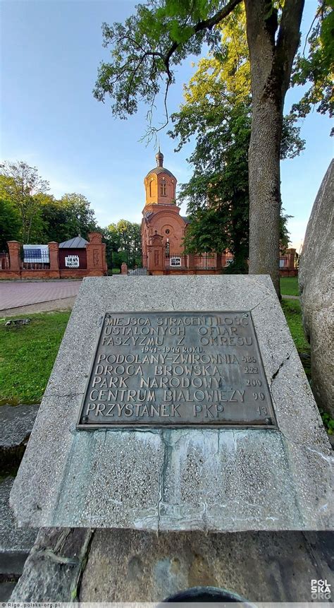 Pomnik Bohaterom Walk O Wolno Ul Stoczek Bia Owie A Zdj Cia