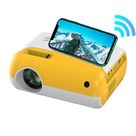 Mini Projetor Portatil Para Celular - Mini Projetor LED para Celular Wifi Portatil Datashow FullHD | Shopee ...