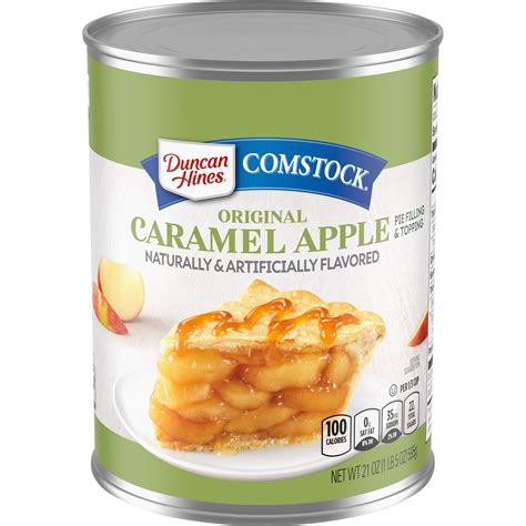 Duncan Hines Comstock Original Caramel Apple Pie Filling And Topping