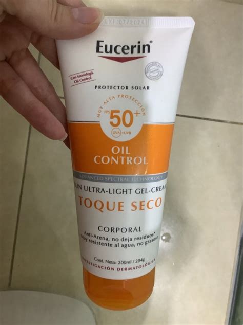 Eucerin Sun Oil Control Toque Seco Corporal FPS50 200 Ml INCI Beauty