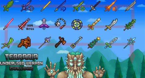 The Top Ten Terraria Weapons You Can Use