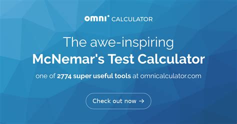 McNemar S Test Calculator