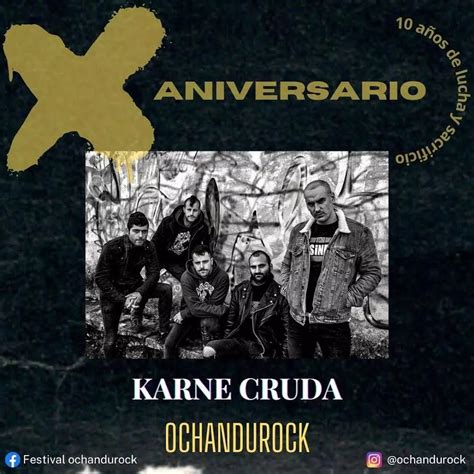 Primeras confirmaciones de la décima edición del OchanduRock The