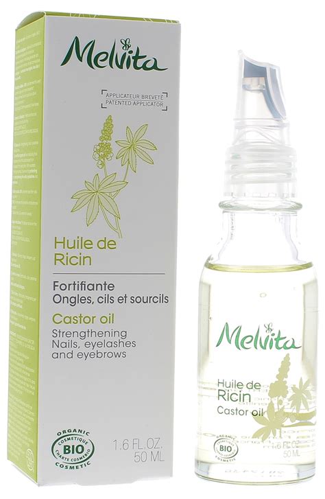 Melvita Huile de ricin BIO Melvita flacon goutte à goutte 50 ml