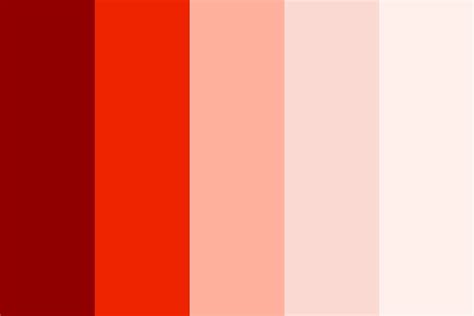 Red Light Color Palette | Color palette design, Color palette challenge ...