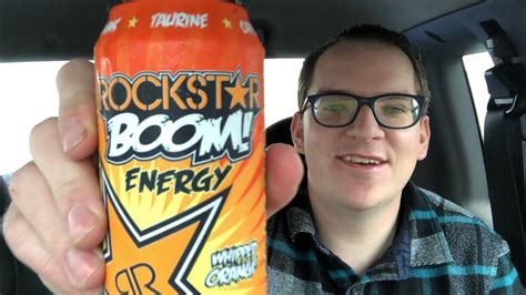 Rockstar Boom Energy Whipped Orange YouTube