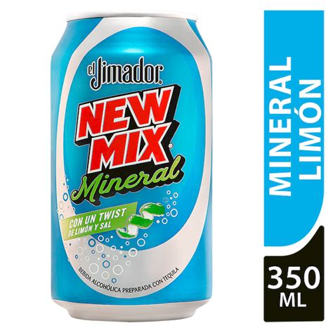 Jimador Bebida Alcohólica New Mix Mineral Limón y Sal desde 24 85