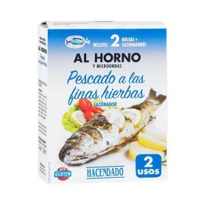 Sazonador Al Horno Y Microondas Pescado A Las Finas Hierbas Hacendado