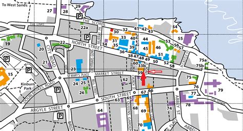 Map Of St Andrews Scotland - Maping Resources