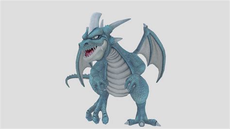 Noble Dragon - Dragon Quest XI - Download Free 3D model by Catholomew ...