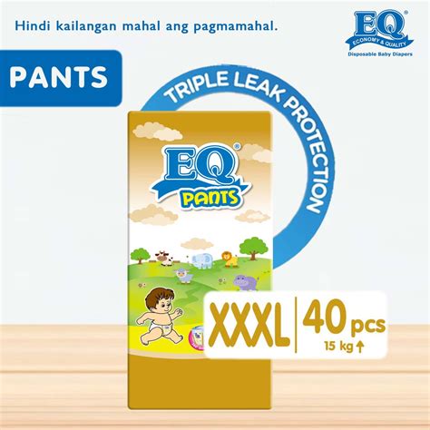 Eq Pants Jumbo Pack Xxxl Kg Up Pcs X Pcs Diaper Pants