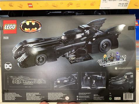 Lego Dc 76139 Batman 1989 Batmobil Zeigt Sich In Billund Zusammengebaut