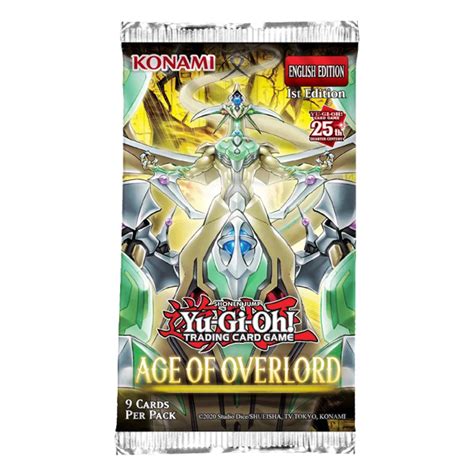 Yu Gi Oh Era Del Sovrano Busta Singola Booster Pack Age Of Overlord