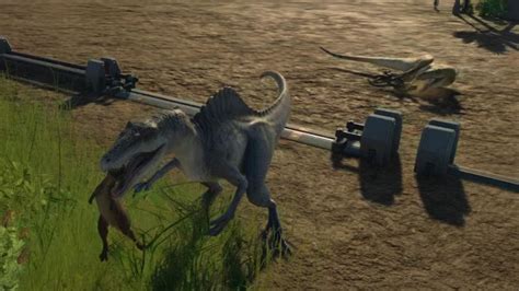 Jurassic World Evolution 2 Spinoraptor Pack Vs Homalocephale Herd