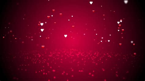 heart particle animated background 20929714 Stock Video at Vecteezy