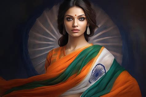 Premium Ai Image India Independence Day 15 August Indian Flag Ashoka