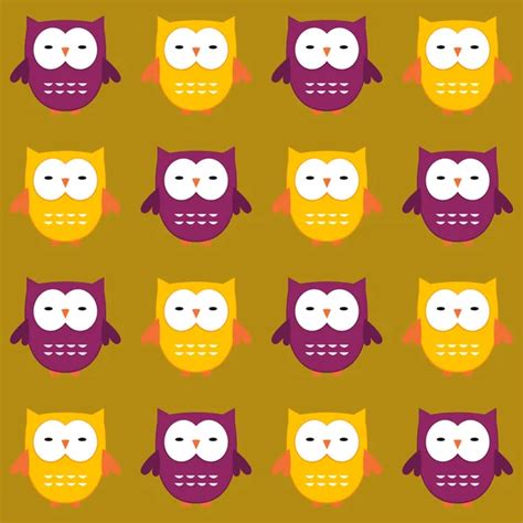 Cute Owls Set Stock Vector Image By ©lattesmile 39946837