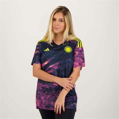 Adidas Colombia Away 2023 Women Jersey - Futfanatics