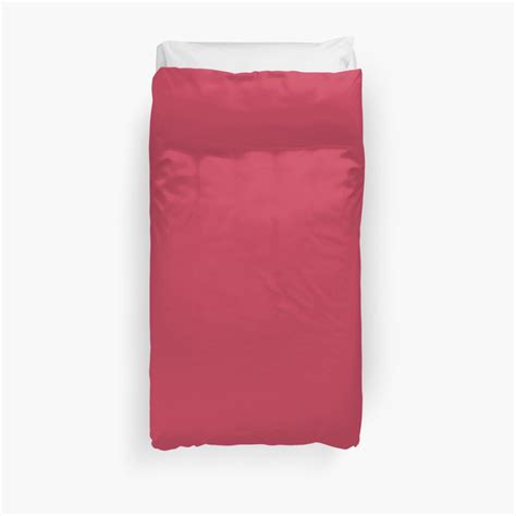 "Raspberry color" Duvet Cover by fourretout | Redbubble