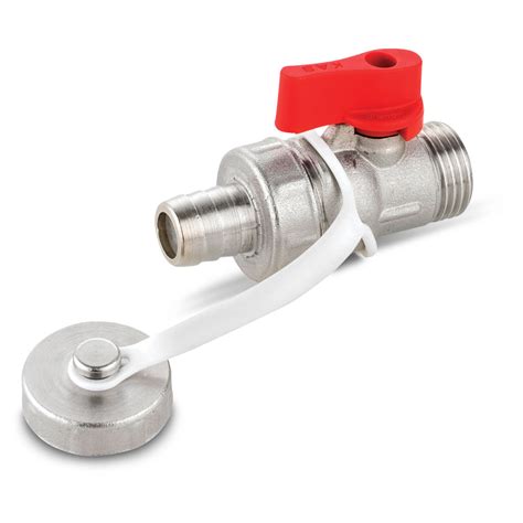 Mini Brass Ball Valve With Hose Connection Socket Blind Plug Valve Flex Hose Ppr Pipe