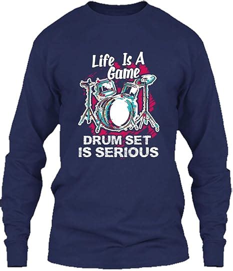 Drum Set T Shirt Drum Set Is Serious Cool T Shirts Design